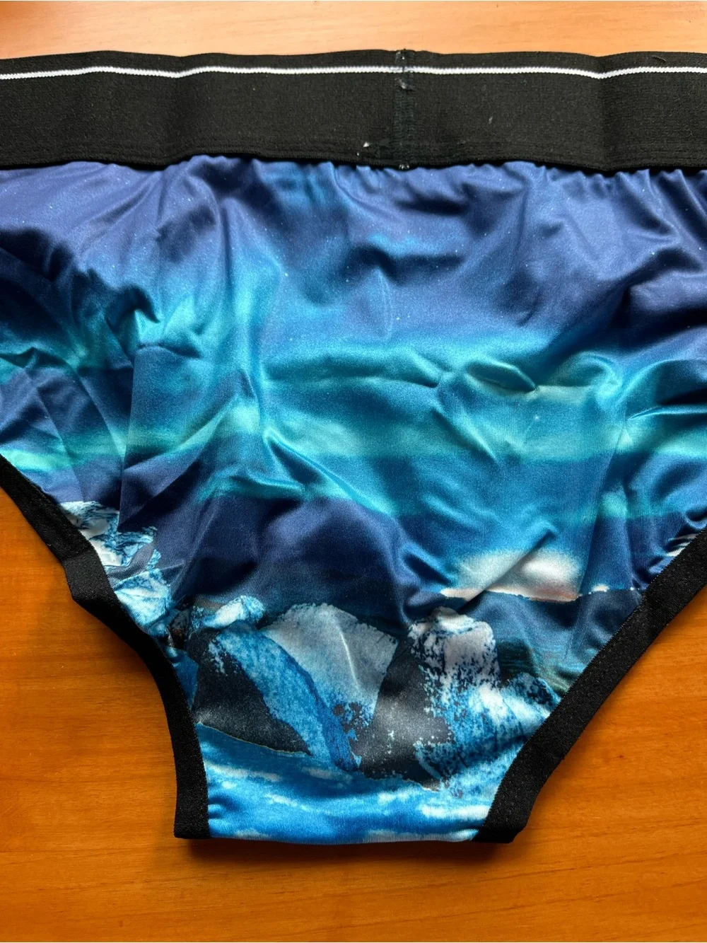 Men's Dirt Squirrel Northern Lights Briefs - Picture 4 of 6